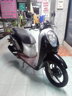 รถสวยสไตล์คลาสสิค Honda Scoopy &ndash; i ปี 2554 (ล้อแม็กซ์) ขายถูก