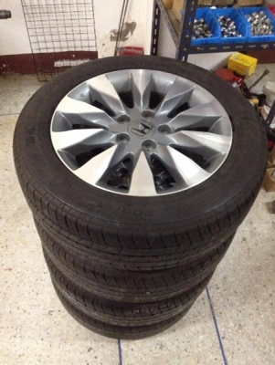 ล้อHonda civic ขอบ16 5รู114 พร้อมยาง