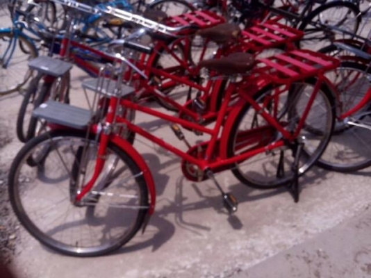 จักรยานเก่าญี่ปุ่น ไปษณีย์ สี แดง