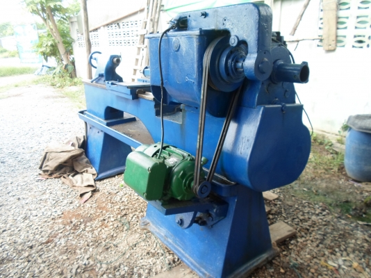 แท่นกลึง 7 ฟุต อ้งกฤษ 2 เพลา เกียร์บล็อก พร้อมใช้ไฟบ้าน สุดๆ 60,000