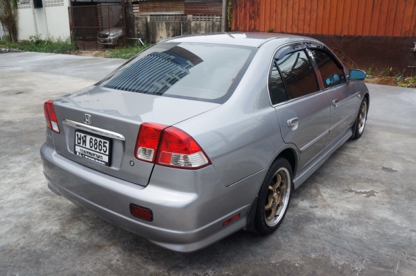 HONDA CIVIC ตาเหี่ยว ปี 2004 ขายรถสวย ติดแก็ส LPG+หัวฉีด ARIBAG คู่ เบรค ABS เครื่องเดิมวิ่งดีมากๆ เกียร์ ช่วงล่างปกติ ล้อ MAXแต่ง แอร์เย็น ภายในสภาพสวย สีสวย รถพร้อมใช้งานทันที จัดไฟแนนได้ HONDA CIVIC ตาเหี่ยว ปี 2004 ขายรถสวย ติดแก็ส LPG+หัวฉีด ARIBAG คู่ เบรค ABS เครื่องเดิมวิ่งดีมากๆ เกียร์ ช่วงล่างปกติ ล้อ MAXแต่ง แอร์เย็น ภายในสภาพสวย สีสวย รถพร้อมใช้งานทันที จัดไฟแนนได้