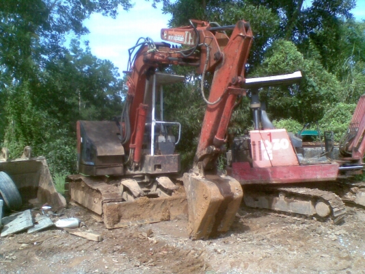 ขายเหมารถขุดหลายขนาด 30/35/55/60