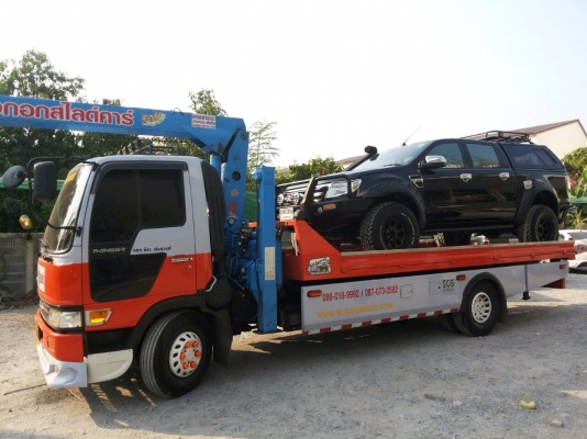 ขายHino 4j เครื่อง5สูบสไลด์ออน ติดเคลน tadano320