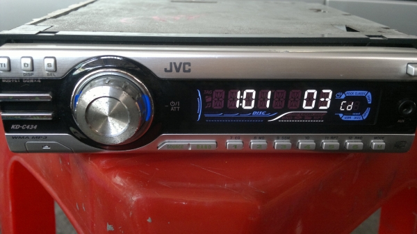 วิทยุ CD/WMA/MP3 JVC 1 DIMM สภาพสวยมากครับ