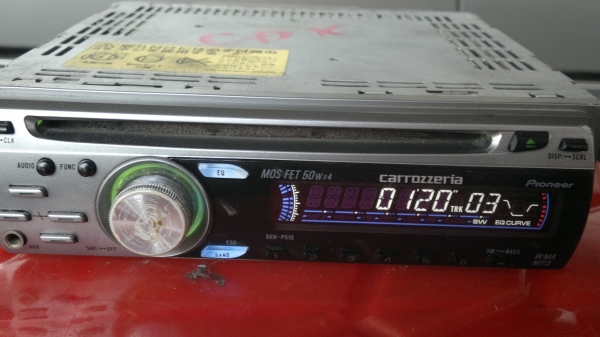 วิทยุ CD/WMA/MP3 CARROZZERIA DEH-P510 สภาพสวย