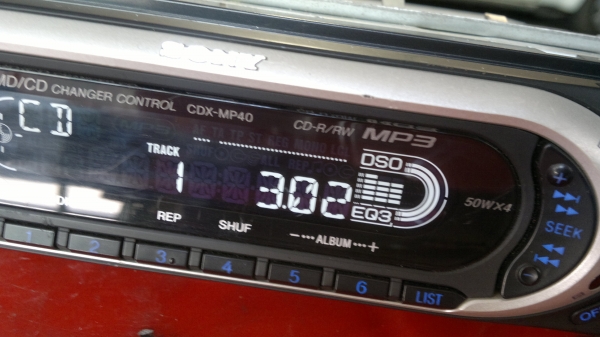 วิทยุ CDR-CD-RW/MP3 SONY 52Wx4 1 DIMM สภาพสวยมากครับ วิทยุ CDR-CD-RW/MP3 SONY 52Wx4 1 DIMM สภาพสวยมากครับ