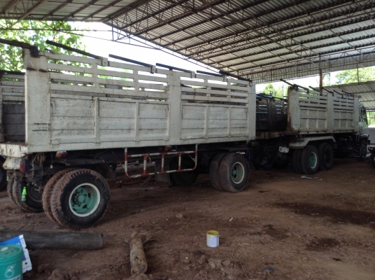 ขายพ่วงดั้มแม่ลูก ไอ้หลงเทอร์โบ FN527M-TF สวยเดิมๆ เครื่องเดิม เกียร์เดิม 10 สปีด เก๋งสวย แอร์เย็น ยางเต็มทุกเส้น ทะเบียนเต็มพร้อมโอนครับ