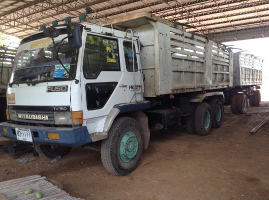 ขายพ่วงดั้มแม่ลูก ไอ้หลงเทอร์โบ FN527M-TF สวยเดิมๆ เครื่องเดิม เกียร์เดิม 10 สปีด เก๋งสวย แอร์เย็น ยางเต็มทุกเส้น ทะเบียนเต็มพร้อมโอนครับ