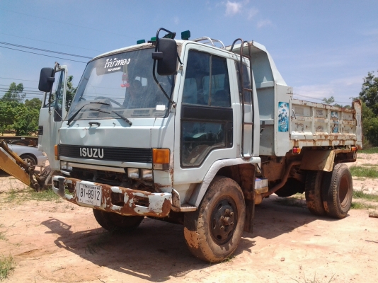 ISUZU ROCKY FRR12LA ดั้มเครื่อง 6BG1 เบรคทิฟี่ เฟืองท้ายคุณหลง ยาง9 ขอบ20 มาลัยเพาเวอร์