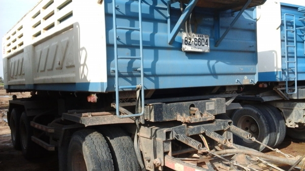 Isuzu Deca FXZ 360 ปี 51-52 เดิม ๆ แม่ลูกๆ 2 คานสามมิตร  มี 3 พ่วง