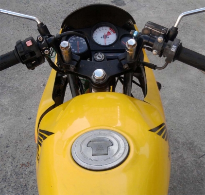 ขออนุญาติขาย HONDA LS 125D NEW สีเหลืองดำ ล้อทอง