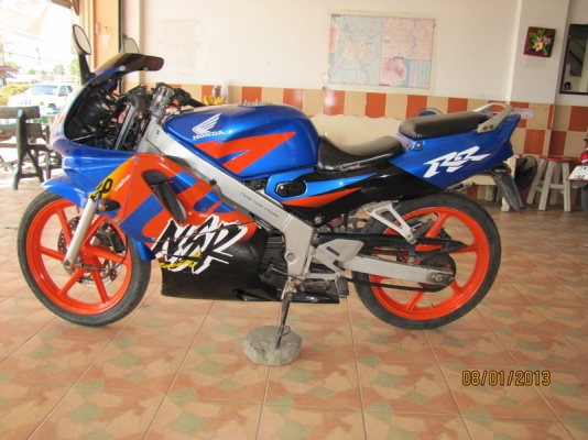 ขาย honda nsr150rr ไฟหน้าเหยี่ยวล้อส้ม ทะเบียน/โอน 10,500บาท.