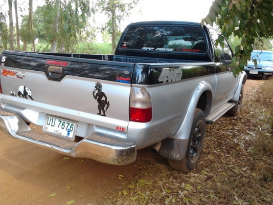 MITSUBISHI STRADA MEGA CAB 2.8 TURBO MT 4WD ปี 2000 รถบ้านเดิมๆพร้อมใช้งาน รถไม่เคยมีอุบัติเหตุหนัก รุ่นท็อปสุด เครื่องดีควันไม่ขาว ภายในเก๋งสะอาด CD พวงมาลัยเพาเวอร์ สีสันทูโทนเดิมๆ ระบบขับเคลื่อนสี่ล้อพร้อมใช้งานได้เลย ช่วงล่างหนึบยางสภาพดี เอกสารทะเบีย MITSUBISHI STRADA MEGA CAB 2.8 TURBO MT 4WD ปี 2000 รถบ้านเดิมๆพร้อมใช้งาน รถไม่เคยมีอุบัติเหตุหนัก รุ่นท็อปสุด เครื่องดีควันไม่ขาว ภายในเก๋งสะอาด CD พวงมาลัยเพาเวอร์ สีสันทูโทนเดิมๆ ระบบขับเคลื่อนสี่ล้อพร้อมใช้งานได้เลย ช่วงล่างหนึบยางสภาพดี เอกสารทะเบีย