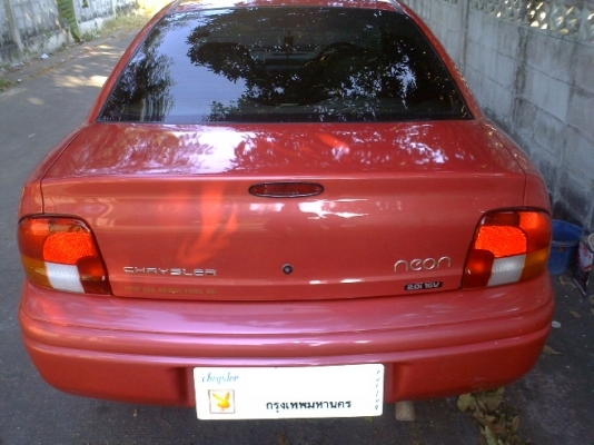 ขาย CHRYSLER, NEON เกียร์ออโต้ ปี 99 เครื่องช่วงล่างดีพร้อมใช้ สีสวย เอกสารพร้อมโอน