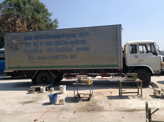 ขายรถ 6 ล้อ ตู้ แห้ง 3 ปาน HINO F17 เครื่อง EH700 สภาพ พร้อมใช้