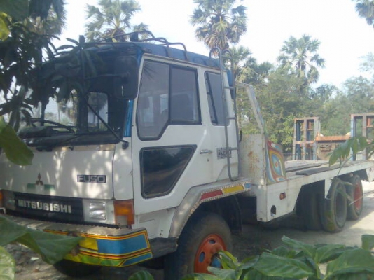 Mitsubishi FN527_MA เครื่อง  6D16 สิบล้อ 2 เพลา วางหัวนอก หลังไฮดรอลิกยกขึ้นนลง