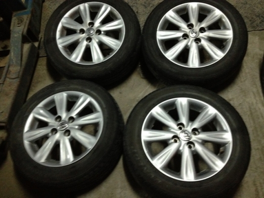 ขายแม็กเดิมมือ2 New vios-yaris 8 ก้าน4/100+ยาง ราคา 6,500 บาท ราคาถูก