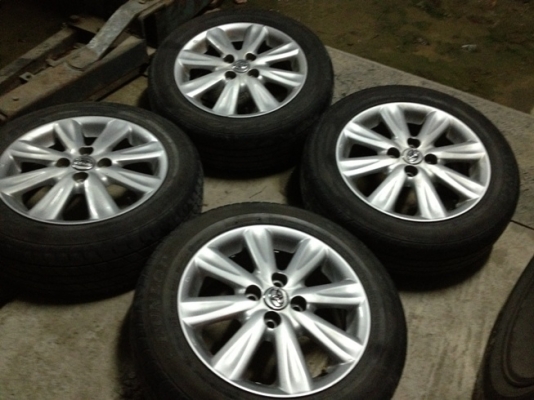 ขายแม็กเดิมมือ2 New vios-yaris 8 ก้าน4/100+ยาง ราคา 6,500 บาท ราคาถูก