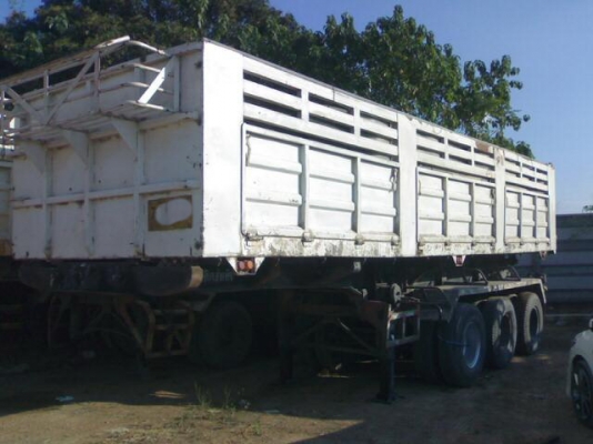 ขายหางเซมิดั้ม 3 เพลา กระบะเหล้ก อู่.สามมิตร มี 3 หาง ราคาย้อมๆ สนใจรีบจองด่วน