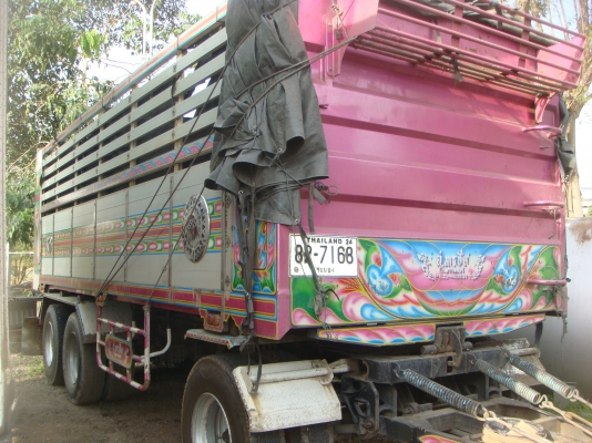 ISUZU-DEGA-FXZ-360-HP-10ล้อ-2 เพลา-ดั้มพืชไร่-เเม่ลูก-3เพลา-สภาพสวยจัด