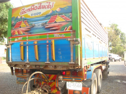 ISUZU-DEGA-FXZ-360-HP-10ล้อ-2 เพลา-ดั้มพืชไร่-เเม่ลูก-3เพลา-สภาพสวยจัด