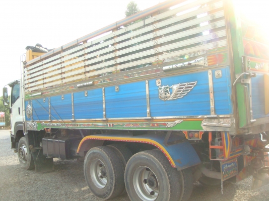 ISUZU-DEGA-FXZ-360-HP-10ล้อ-2 เพลา-ดั้มพืชไร่-เเม่ลูก-3เพลา-สภาพสวยจัด