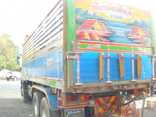 ISUZU-DEGA-FXZ-360-HP-10ล้อ-2 เพลา-ดั้มพืชไร่-เเม่ลูก-3เพลา-สภาพสวยจัด