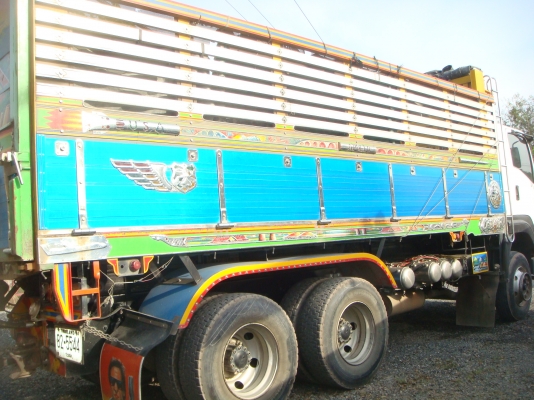 ISUZU-DEGA-FXZ-360-HP-10ล้อ-2 เพลา-ดั้มพืชไร่-เเม่ลูก-3เพลา-สภาพสวยจัด