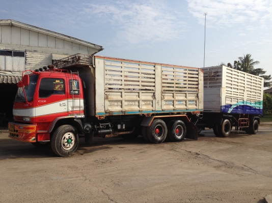 ขายรถพ่วงดั้ม deca 270 แม่ลูกปี44euro1ดั๊มเกษตร