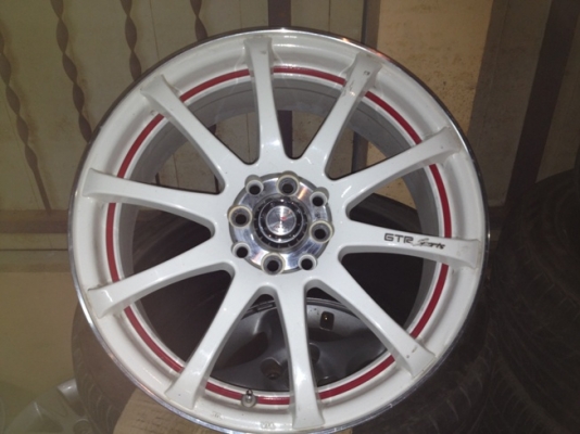 ขายแม็กมือ2 ขอบ17 GTR sport 4รู100 ราคา 7300 บาทราคาถูกกกกกก