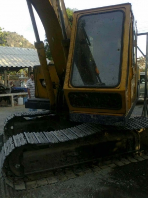 KOMATSU PC 100-2 เครื่องปั้มเดิม พร้อมหัวคีบดอกบัว5ขา(ของใหม่)