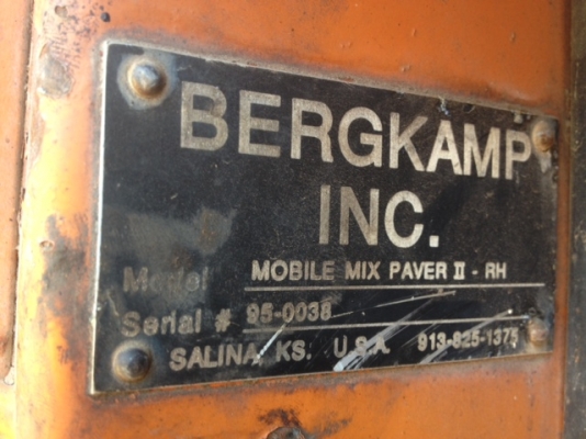 ขาย ตู้สเลอรี่ซีล ยี่ห้อ Bergkamp ปี 1998