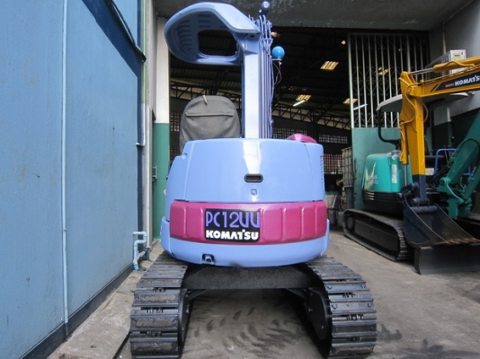 ขาย รถขุดเล็ก KOMATSU รุ่น PC12UU-2- แทร็กเหล็ก มือสองญี่ปุ่น