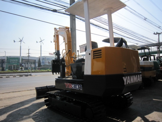 ขาย รถขุดเล็ก YANMAR รุ่น YB301 แทร็กเหล็ก มือสองญี่ปุ่น
