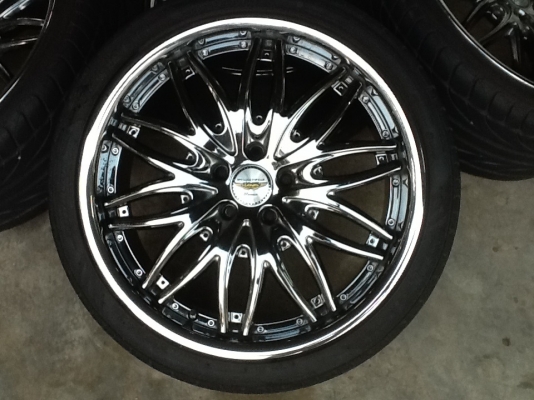 ขาย..ล้อแม็กซ์ขอบ.. 20" พร้อมยาง...FALKEN FK_452 245/35R20" ...สภาพใหม่กิ๊กยางปี2012มีใบรับประกัน