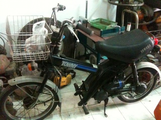 รถป๊อบเก่าญี่ปุ่น YAMAHA TOWNY คาสสิค ใช้เพลา 50 CC. รถป๊อบเก่าญี่ปุ่น YAMAHA TOWNY คาสสิค ใช้เพลา 50 CC.