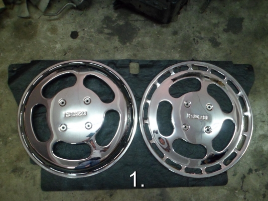 ขายฝาครอบล้อ รถบรรทุก