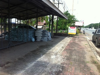 สวนเกษตรเชื่อมสัมพันธ์ ขายฟักข้าว มะละกอ มะนาว ส้ม