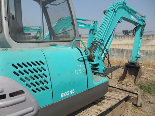 KOBELCO SK045 หัวเก๋ง เก่านอก เอวแน่น ปั็มแรง พร้อมใช้สุดๆ น้องร็อคจัดให้ KOBELCO SK045 หัวเก๋ง เก่านอก เอวแน่น ปั็มแรง พร้อมใช้สุดๆ น้องร็อคจัดให้