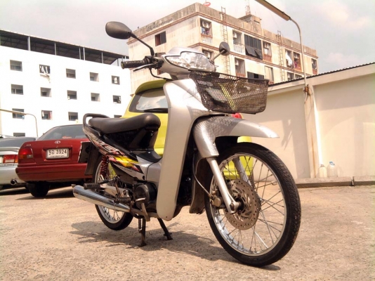 ขออนุญาติขาย HONDA WAVE 100S สีเทาดำ ดิสเบรคหน้า