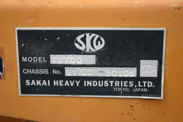 ขาย รถบดสั่นสะเทือน SAKAI SV70D  เก่านอก สวยๆเดิมๆ 800,000 TEL : 087-0339334 (อ็อฟ)
