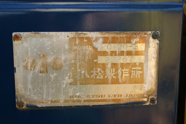 ขาย KOMATSU PC120-3 สวยกิ๊กๆ 950,000 TEL : 087-0339334 (อ็อฟ) ขาย KOMATSU PC120-3 สวยกิ๊กๆ 950,000 TEL : 087-0339334 (อ็อฟ)