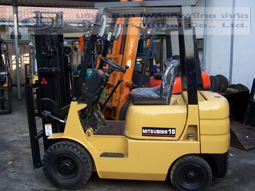 ขาย รถโฟล์คลิฟท์ MITSUBITSHI รุ่นFG18