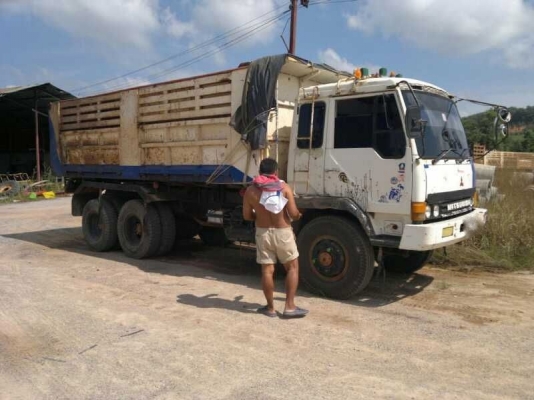 รถมิตซู 10 ล้อดั๊ม FN527 M - TD  195 แรงม้า  ( มีขาย 2 คัน )   สนใจติดต่อ 081- 6079515