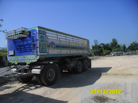 ขาย10ล้อ2เพลาISUZU-320พร้อมพ่วง3คานสภาพพร้อมใช้