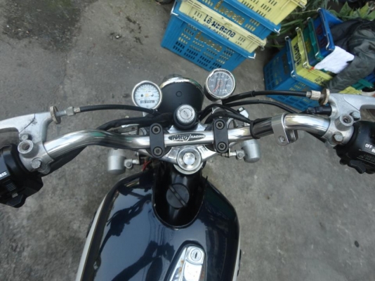 ขาย Sr400 ปี96 ประกอบใหม่ ทรงTracker ท่อเมกาโฟน ปัดเงาทั้งคัน : 46,000.- อินวอย์+ป้ายแดง