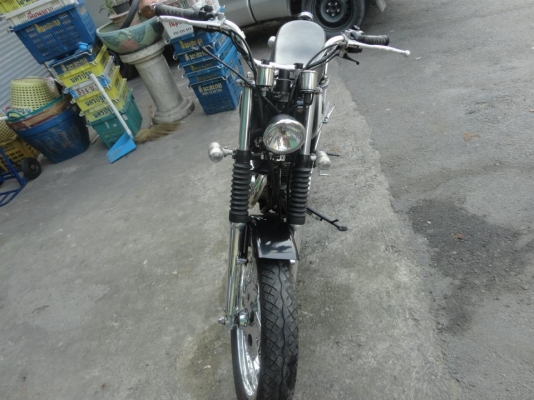 ขาย Sr400 ปี96 ประกอบใหม่ ทรงTracker ท่อเมกาโฟน ปัดเงาทั้งคัน : 46,000.- อินวอย์+ป้ายแดง