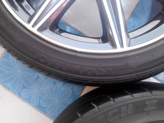 force racing wheels 17/4/100ออฟ40กว้าง7.5 สีเดิมๆพร้อมยาง205-45-17ปี12 kumho ยางดีราคาเบาๆ 8800 0898128457 สนจัยดูของได้ที่คลอง2 คลองหลวง ซ.บงกช11https://www.facebook.com/profile.php?id=100006231031308