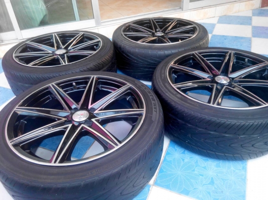 force racing wheels 17/4/100ออฟ40กว้าง7.5 สีเดิมๆพร้อมยาง205-45-17ปี12 kumho ยางดีราคาเบาๆ 8800 0898128457 สนจัยดูของได้ที่คลอง2 คลองหลวง ซ.บงกช11https://www.facebook.com/profile.php?id=100006231031308