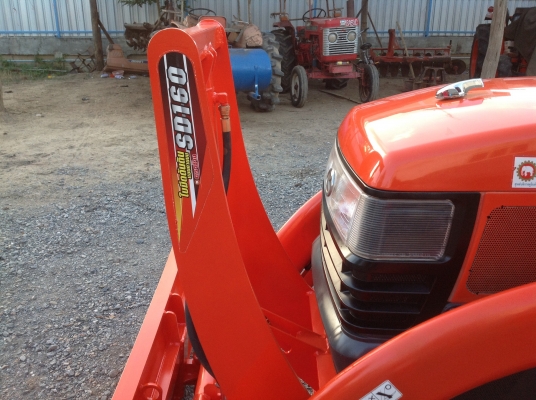 ปัญญาแทรคเตอร์มาแล้ว...จัดมาให้ครับ คูโบต้า L3408ใบมีดคานบน SD 160 เล่มทะเบียนพร้อม